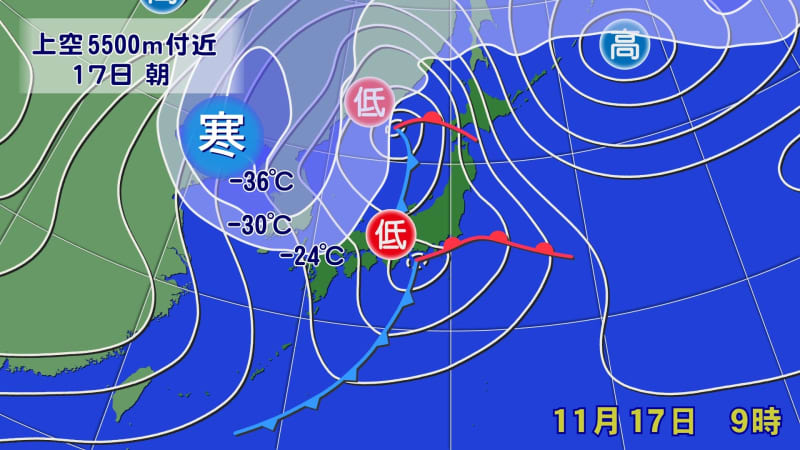 雨雲が列島通過中　土曜日にかけて広く暴風・高波に警戒　西日本を中心に黄砂飛来のおそれも　週末は…