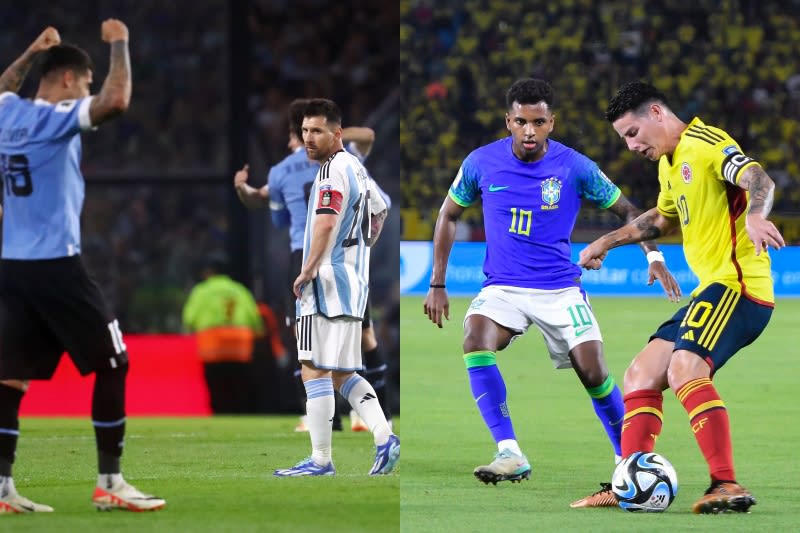 Argentina suffers first loss...Brazil is now winless in three games after two consecutive losses/World Cup South American Qualifiers