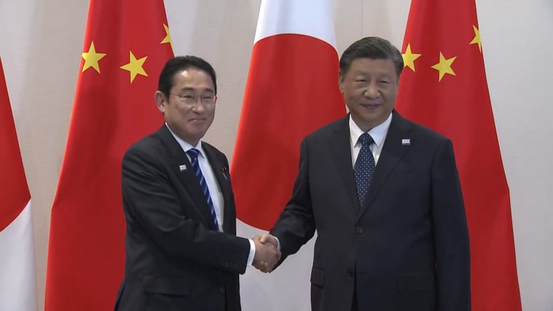 【速報】日中首脳会談で岸田首相　日本産海産物輸入停止について「即時撤廃」求める