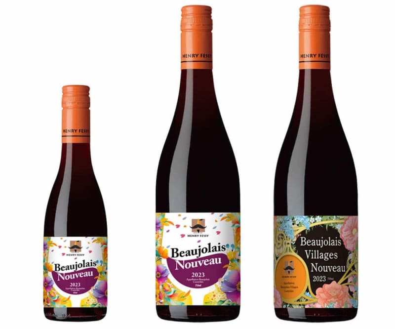 France's Henri Fessi wine "Beaujolais Nouveau 2023" released