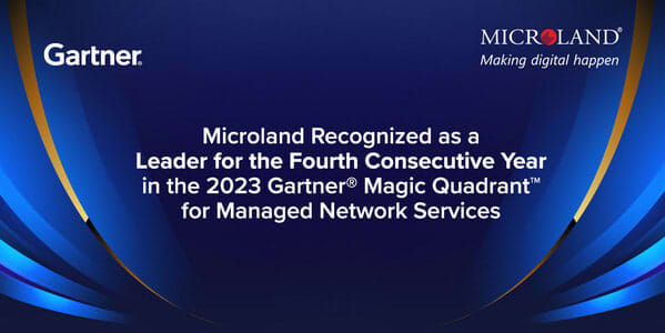 Microland announced the 2023 Gartner(R) Magic Quadrant(TM) for…