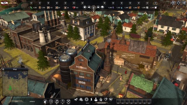 Fictional 20th century city construction x strategy game "Kaiserpunk" Steam store page released...