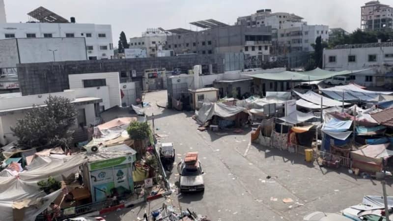 【解説】 イスラエル軍のガザ最大病院突入　支援国の立場に変化