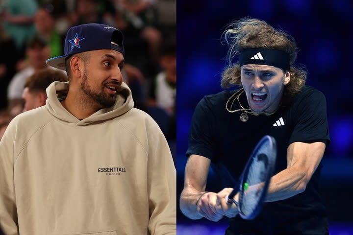 Kyrgios, who is out of tour due to injury, is inspired by Zverev's comeback! "I have to take inspiration from him...