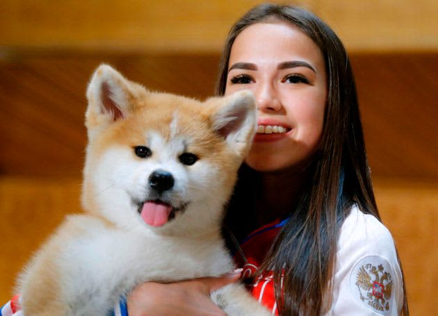 ザギトワさんの愛犬「マサル」の今の姿がこれだ。「ずいぶん大きくなってる！」と反響続々【画像】