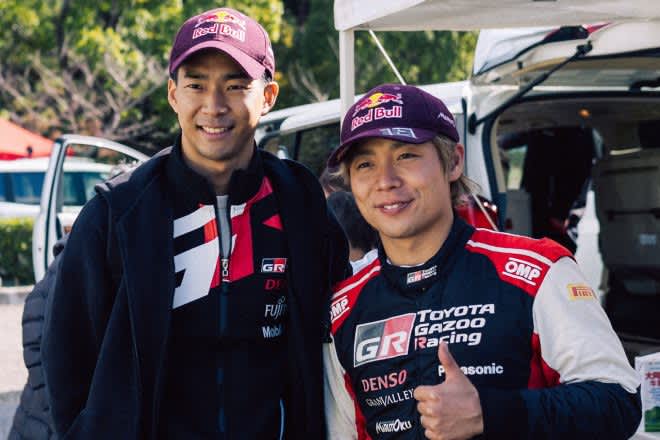 Ryo Hirakawa cheers on his “best friend” Takamoto Katsuta, who is showing good progress: “You ran a lot of well and continued to win the stages...