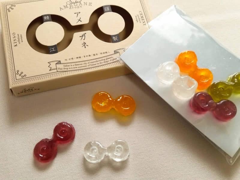 [Fukui Prefecture's beautiful souvenir food] Almost sold out!Sweet glasses are born!Amegane, stylish glasses that can be enjoyed with your mouth