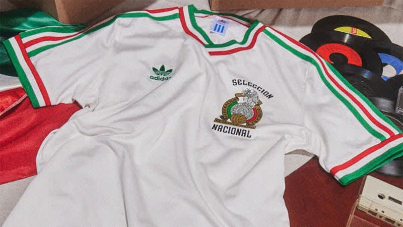 Mexico representative “80s retro uniform” is now available from “adidas Originals”!In street clothes...