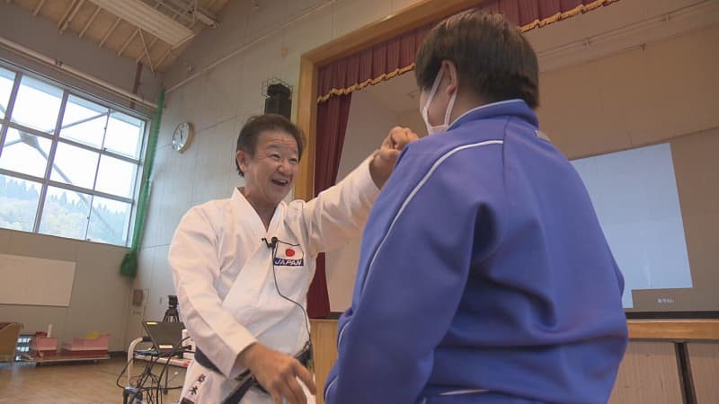 Inviting former world karate champion to give special classes in Shinjo city Top domestic athletes dispatched across the country...