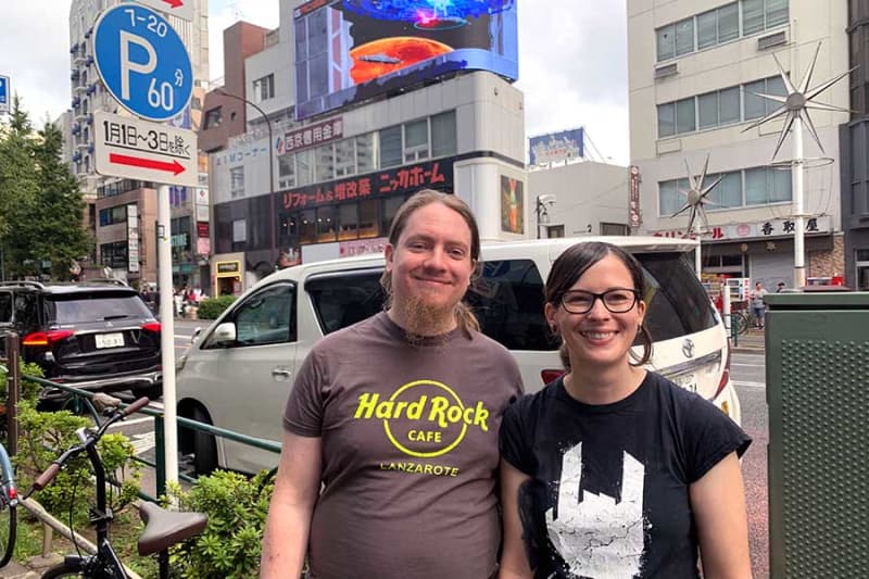 ``I felt that they were very conscious.'' A German vegetarian was impressed by the city he visited in Japan.The unexpected food he ate on his first day...