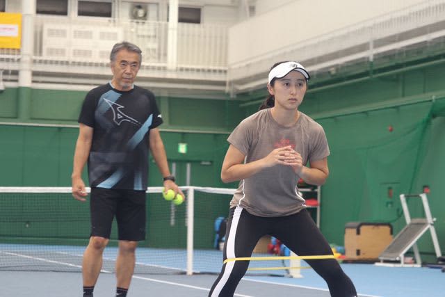 Trainer Masahiro Sato, who has coached top players such as Misaki Doi, said, ``The two weeks of the Grand Slam are about keeping your body in shape...''
