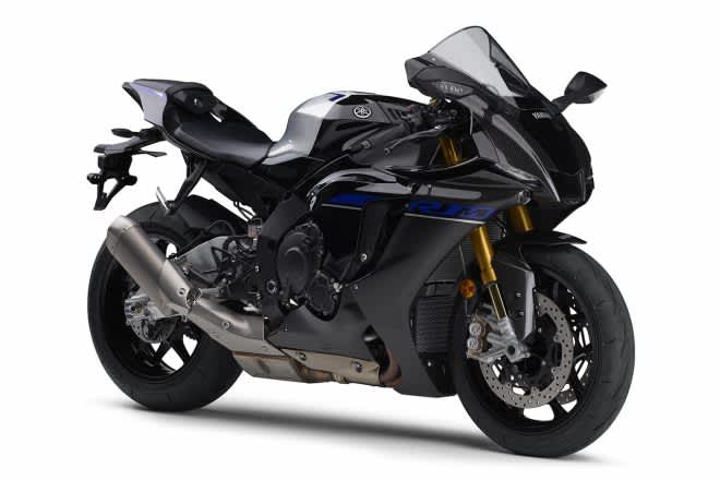 ヤマハ、MotoGPマシン直系の『YZF-R1M ABS』『YZF-R1 ABS』に新色を追加