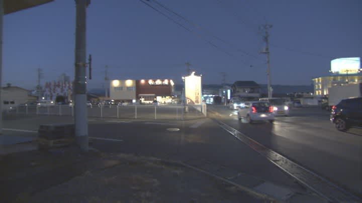 A 90-year-old bicycle rider is unconscious and in serious condition after colliding with a light passenger car at an intersection on a city road