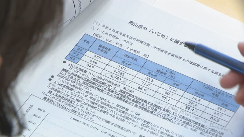 Okayama prefecture university and PTA officials discuss new "anti-bullying measures" in line with the times