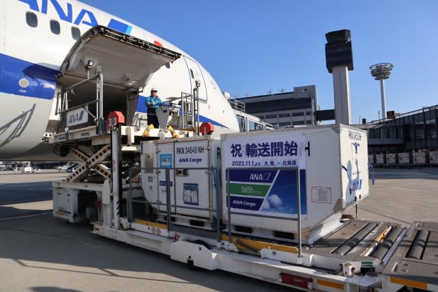 ANA begins air transportation of frozen home delivery food “Nash”!Achieved a 440 yen reduction in shipping costs.