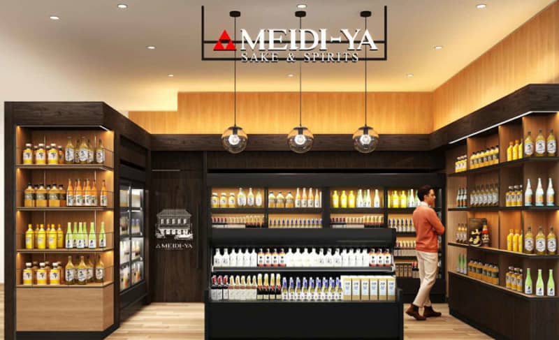 Meijiya opens a Japanese liquor specialty store in Takashimaya in Singapore