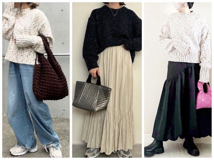 [Shimamura] Is the level too high?A huge seller!Trendy Korean-style knit coordination summary