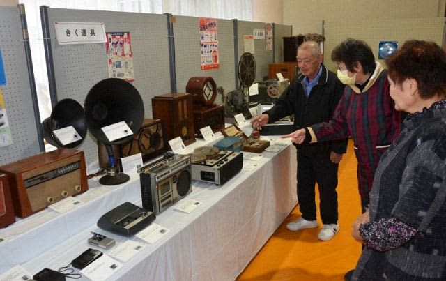 120 home appliances and cameras active in the Showa era will be exhibited at Niimi Kirameki Hiroba