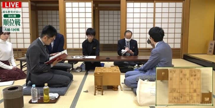 中村太地八段と稲葉陽八段による同学年対決 注目の戦型は「相掛かり」に／将棋・順位戦A級