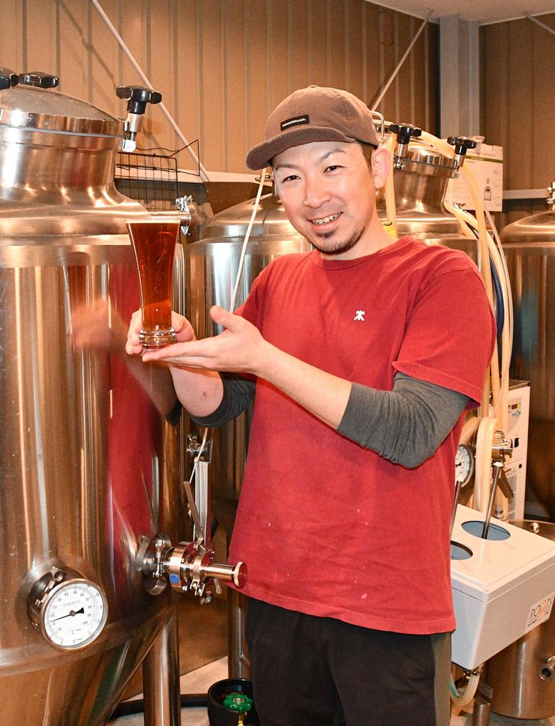 香取産サツマイモと蜂蜜で作ったビール　飲みやすい甘さと香り　限定350本