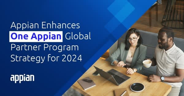 Appianが2024年に向けて「One Appian」グローバルパートナープログラム戦略を強化