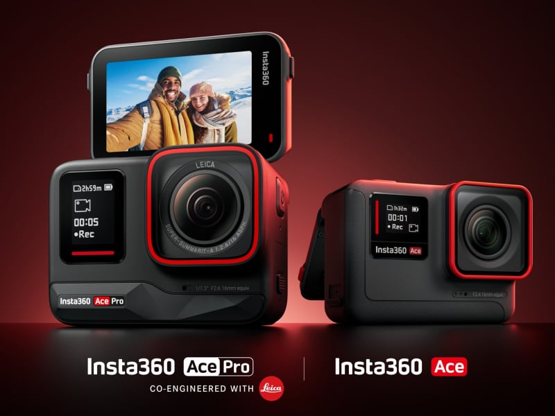 ライカ共同開発“スーパー・ズマリット”レンズ搭載の「Insta360 Ace Pro」　フリッ…