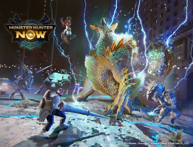 "Monster Hunter Now" new monster Zinogre, new weapon Lance, and twin swords are now available! ?If you look closely, you’ll see “Berio…”