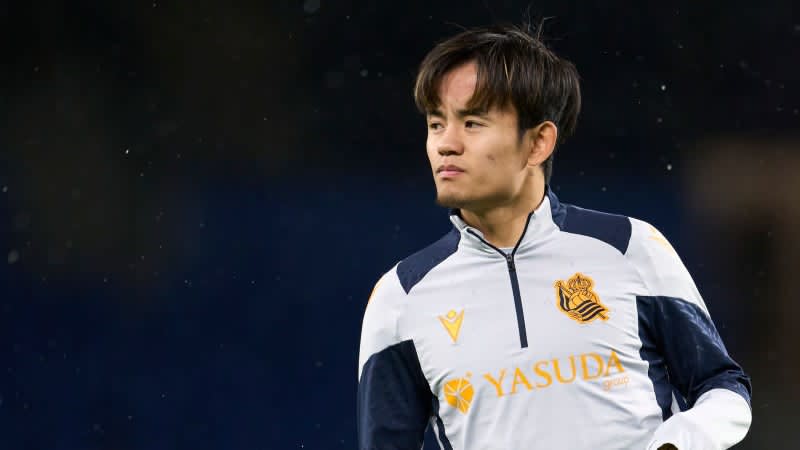 Takefusa Kubo selected as ``Current Liga strongest eleven selected by AI''