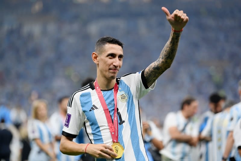 35-year-old forward Di Maria announces retirement from Argentina national team after Copa America 2024