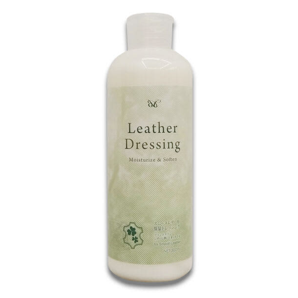 The bottle of ``Brand Care (TM) Leather Dressing'', a genuine leather softener that softens leather, will be changed from December...