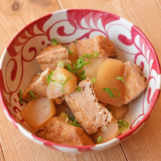 [Make this if you have radish and fried tofu! ] Taste stains on the second day!Easy and quick stew recipes