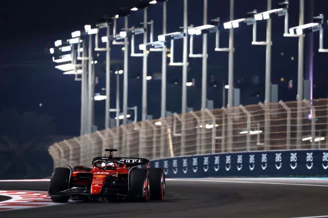 F1アブダビGP FP2：2度の赤旗で消化不良なセッションに。トップはルクレール、ノリスとフェ…