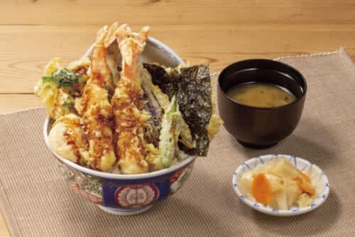 "Tendon Hamada" has revamped its grand menu, selling "Shrimp-filled Tendon" and more