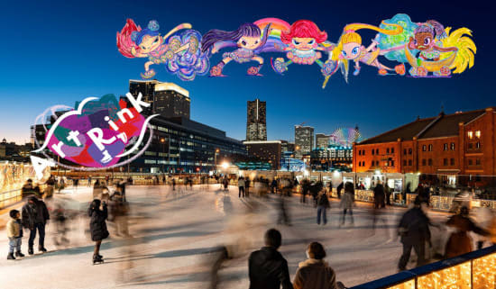 “Art Link in Yokohama Red Brick Warehouse” will be held, a collaboration between art and ice skating