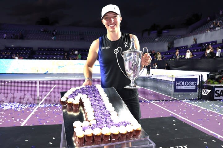 Świętek, who is guaranteed to be ranked No. XNUMX in women's tennis this year, reflects on the season: ``More than wanting to win, I felt like I didn't want to lose...