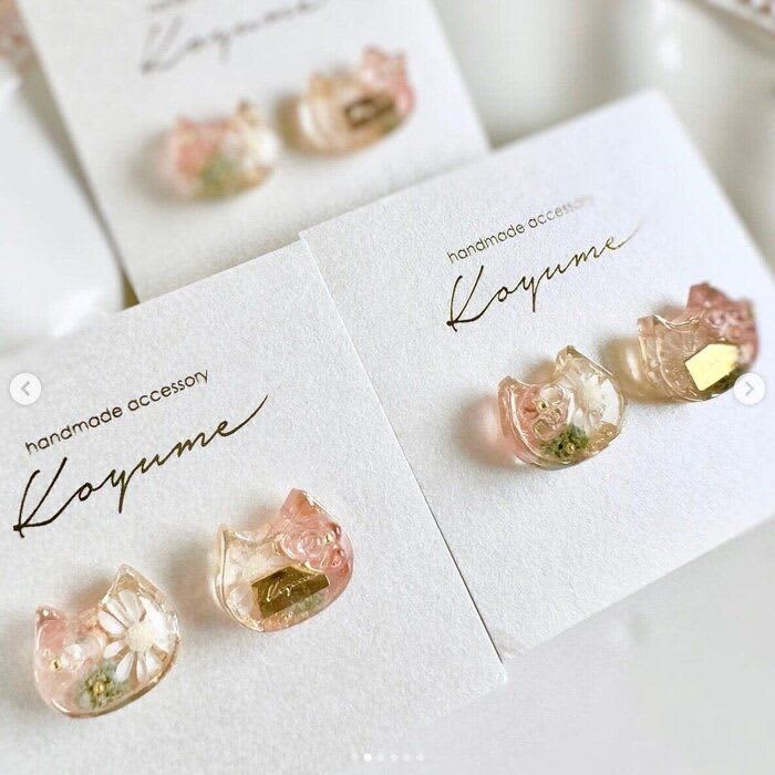 身につけて一緒にお出かけしたい！　Instagramで見つけたハンドメイドの「#猫ピア…