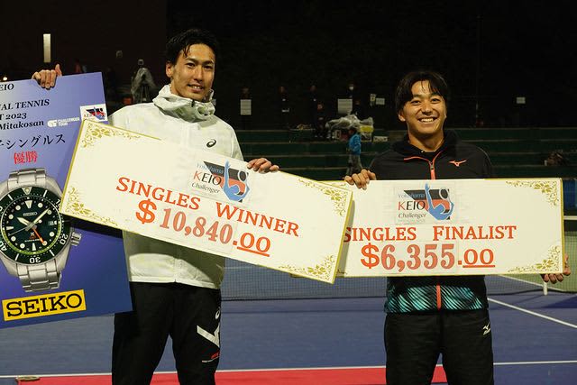Yosuke Watanuki defeats Yuta Shimizu despite being injured all over his body to win his first Challenger win of the season [Yokohama Keio Challenger 202...