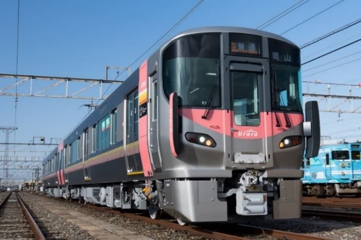 The service area of ​​the 227 series "Urara" will be expanded, starting from January 24, it will also include the sections between Okayama and Himeji and between Soja and Niimi.