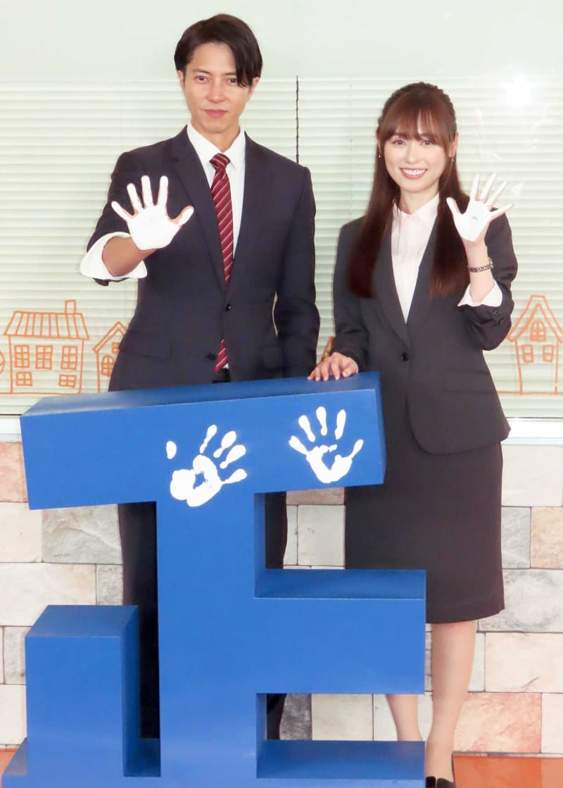 Tomohisa Yamashita and Haruka Fukuhara are ``goddess in the field.'' He praises the heroines who are paired together in the second drama. ``Just being there makes you feel instantly...