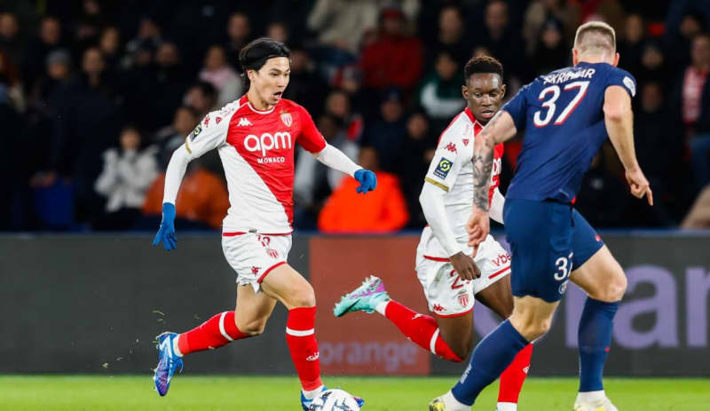Takumi Minamino, who showed off in the match against PSG, was selected in the data site's Ligue XNUMX Weekly Best Eleven along with Mbappé and others.
