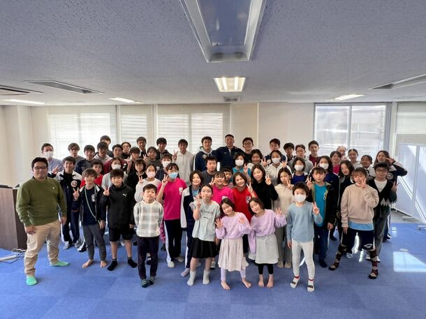 <Event Report> Saginuma Swimming Club holds a special lecture by Masahiro Kawane, member of Japan's competitive swimming team