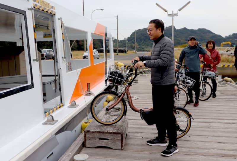 船×自転車で大村湾巡り　安田産業汽船、新観光「サイクルージング」　来春商品化へ