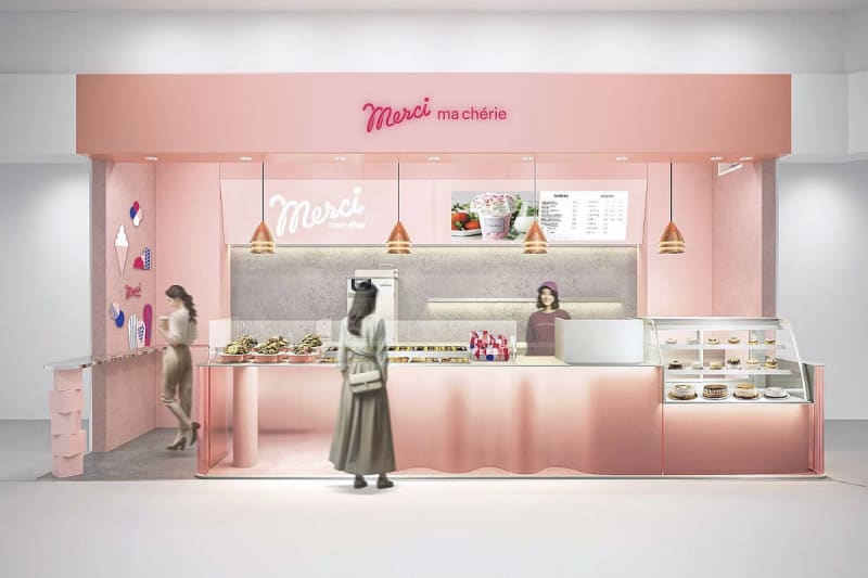 Mon Cher's new sweets brand! "Merci Macherie" opens in Osaka