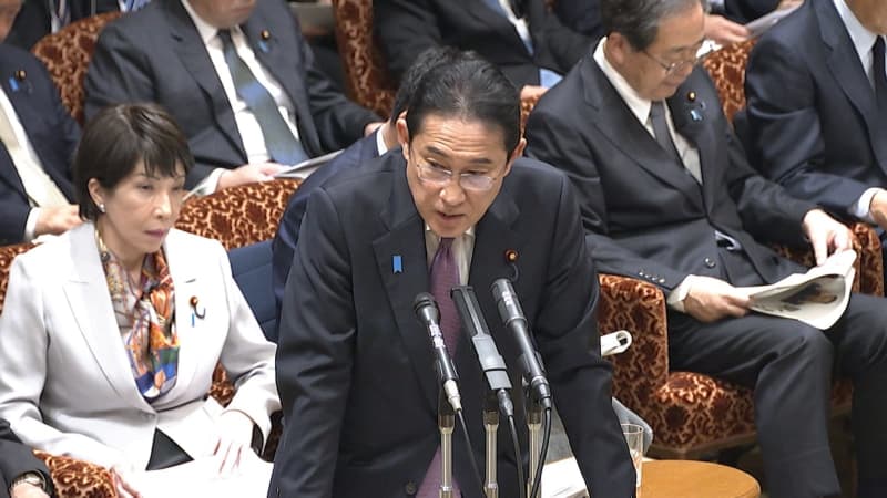 【速報】岸田首相が政策の手応え強調 防衛力強化・子育て政策・外交など挙げる