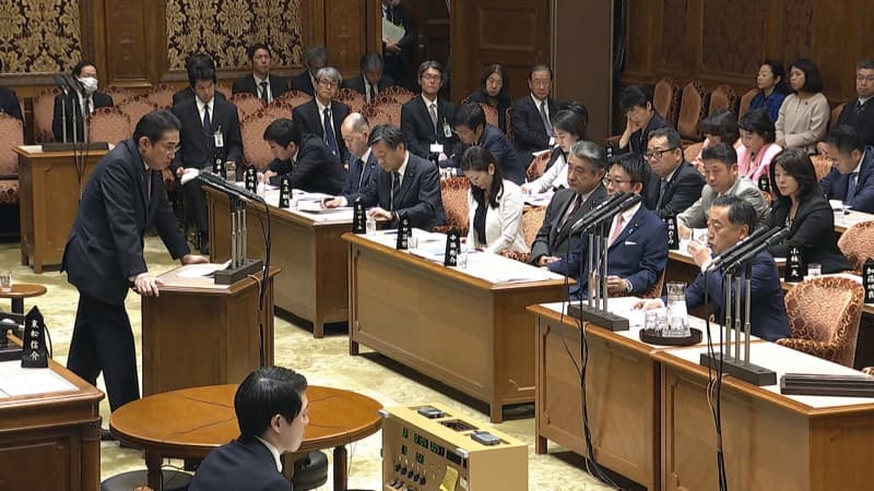 与党・公明党が減税意義を質問…岸田首相は「賃上げに向けて官の決意と覚悟を示す」と強調　参院予算…