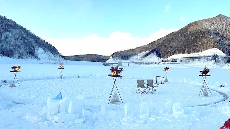 An ice merry-go-round?Enjoy the “Ice Carousel” activity where you can relax and enjoy the snowy scenery of Hokkaido