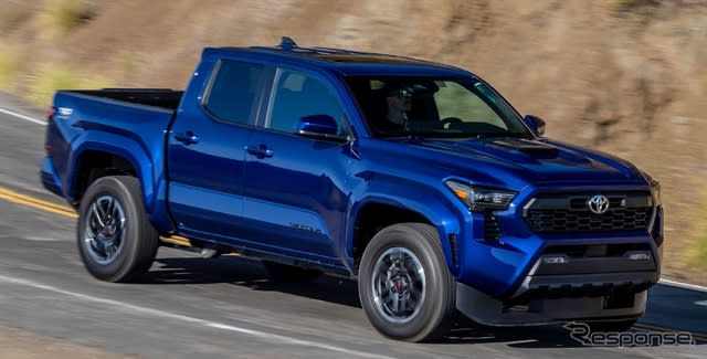 Toyota's pickup truck "TRD Sport", 270 horsepower turbo + 6-speed MT available... "Taco...