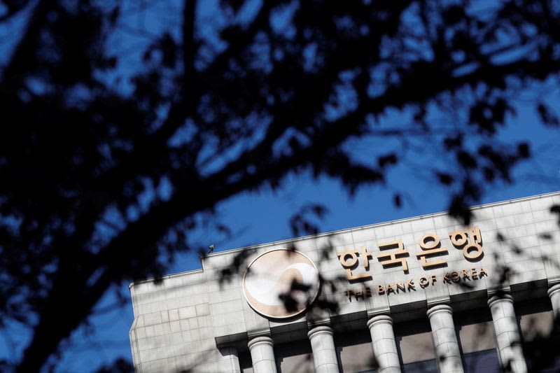 韓国中銀、7会合連続で金利据え置き　インフレ見通し上方修正