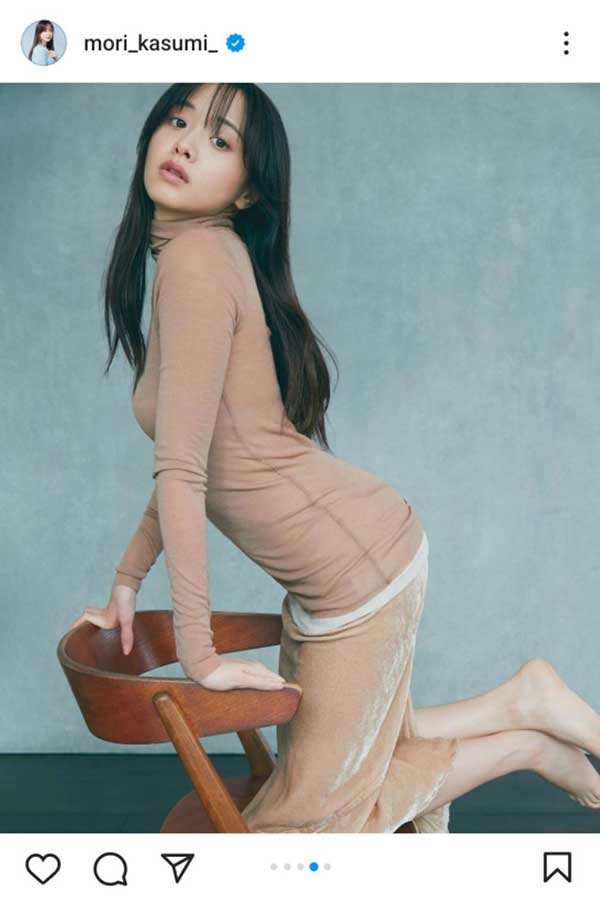Former TV Tokyo announcer's gravure has been popular on the internet, with people calling her the world's No. 1 beauty due to her outstanding style