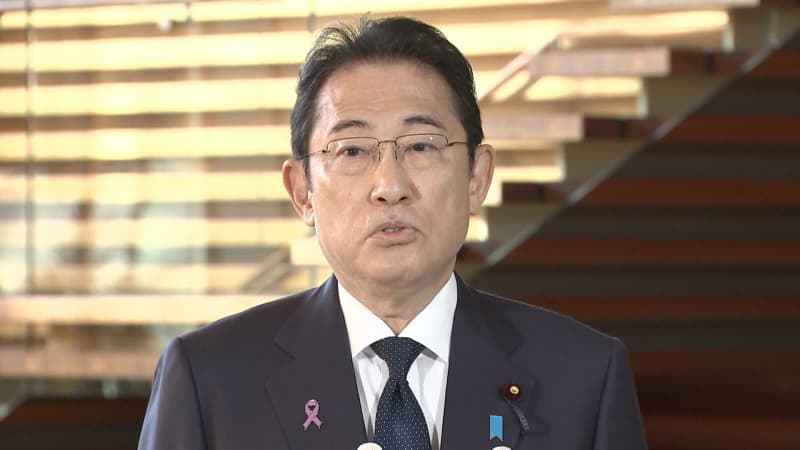 "I want this to be a place to show Japan's determination" Prime Minister Kishida departs for Dubai to attend COP28